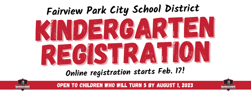 Kindergarten Registration Header Image